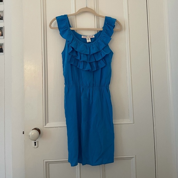 AMANDA UPRICHARD SILK DRESS - Picture 1 of 2